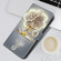iPhone 16 Pro Crystal Texture Colored Drawing Leather Phone Case - Sika Deer