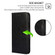 iPhone 16 Pro Crystal Texture Leather Phone Case - Black