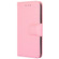 iPhone 16 Pro Crystal Texture Leather Phone Case - Pink