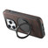 iPhone 16 Pro Denior A14 Skin Feel Rotating Holder MagSafe Phone Case - Brown