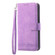 iPhone 16 Pro Dierfeng Dream Line TPU + PU Leather Phone Case - Purple