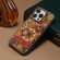 iPhone 16 Pro Dual Card Slot Holder Phone Case - Autumn Yellow