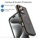 iPhone 16 Pro Dual-Color Skin Feel MagSafe Phone Case - Black Orange