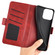 iPhone 16 Pro Dual-side Magnetic Buckle Horizontal Flip Leather Phone Case - Red