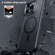 iPhone 16 Pro Frosted Lens Holder MagSafe Magnetic Phone Case - Grey