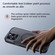 iPhone 16 Pro Frosted Lens Holder MagSafe Magnetic Phone Case - Grey