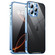 iPhone 16 Pro Frosted Metal Phone Case - Blue