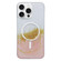 iPhone 16 Pro Gilding MagSafe Hybrid Clear TPU Phone Case - Pink