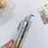 iPhone 16 Pro Gilding MagSafe Hybrid Clear TPU Phone Case - Pink