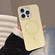 iPhone 16 Pro Glitter MagSafe Thin Circle TPU Phone Case - Yellow