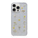 iPhone 16 Pro Gypsophila Flowers Pattern TPU Protective Phone Case - Yellow
