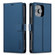 iPhone 16 Pro LC.IMEEKE L2 Series Detachable Magsafe PU Phone Case with Lanyard - Blue