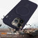 iPhone 16 Pro Liquid Silicone MagSafe Magnetic Phone Case with Ring Holder - Midnight Blue