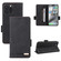 iPhone 16 Pro Magnetic Clasp Leather Phone Case - Black