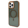 iPhone 16 Pro Metal Lens Frame MagSafe Phone Case - Gold