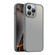 iPhone 16 Pro Nano Semi-transparent Frosted Skin Feel Phone Case - Titanium Gray