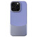 iPhone 16 Pro Napa Texture PC + Leather Phone Case - Light Purple