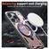 iPhone 16 Pro PC Hybrid TPU Armor MagSafe Ring Holder Phone Case - Rose Gold