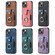 iPhone 16 Pro Retro Skin-feel Ring Card Wallet Phone Case - Brown