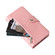 iPhone 16 Pro Rivet Buckle 9 Cards Three Fold Leather Phone Case - Rose Gold