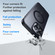 iPhone 16 Pro Rotating Bar Holder Magnetic MagSafe Phone Case - Black