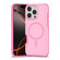 iPhone 16 Pro Shockproof MagSafe Armor PC Hybrid TPU Phone Case - Purple Pink