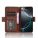 iPhone 16 Pro Skin Feel Calf Texture Card Slots Leather Phone Case - Brown