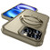 iPhone 16 Pro Skin Feel Magnetic Holder MagSafe Phone Case - Khaki