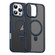 iPhone 16 Pro Skin Feel MagSafe Magnetic Holder Phone Case - Dark Blue
