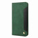 iPhone 16 Pro Skin Feel Splicing Leather Phone Case - Green