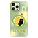 iPhone 16 Pro Skin Feeling Jelly TPU Hybrid PC Phone Case - Mao Shan Durian Green