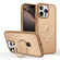 iPhone 16 Pro Skin-feel Ring MagSafe Holder Phone Case - Desert Gold