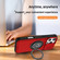iPhone 16 Pro Sliding Camshield TPU Hybrid PC Magnetic Holder Phone Case - Red