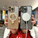 iPhone 16 Pro Space Gradient Glitter MagSafe Holder Phone Case with Lens Film - Gold