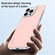 iPhone 16 Pro SULADA Skin Feel Liquid Leather Shockproof Phone Case - White