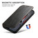 iPhone 16 Pro Suteni J05 Leather Magnetic MagSafe Phone Case - Black