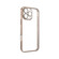 iPhone 16 Pro TOTU PC-2 Soft Jane Series Electroplated TPU Phone Case with Lens Film - Gold