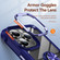 iPhone 16 Pro TPU + PC Lens Protection Phone Case with Ring Holder - Blue