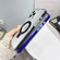 iPhone 16 Pro Translucent 3 in 1 Holder MagSafe Phone Case - Black