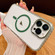 iPhone 16 Pro Transparent MagSafe Phone Case with Lens Film - Green