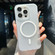 iPhone 16 Pro Transparent TPU Hybrid PC Magsafe Phone Case - White