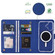 iPhone 16 Pro ViLi GHA-C Series RFID MagSafe Magnetic Flip Leather Phone Case - Blue