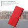 iPhone 16 Pro Voltage Ultra-thin Dot Leather Phone Case - Red