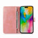iPhone 16 Pro Wristband Card Slot Leather Phone Case - Rose Gold