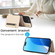 iPhone 16 Pro YM006 Skin Feel Zipper Card Bag Phone Case with Dual Lanyard - Apricot