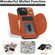 iPhone 16 Pro YM007 Ring Holder Card Bag Skin Feel Phone Case - Brown