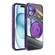 iPhone 16 Plus 360 Holder Magsafe Acrylic Hybrid TPU Phone Case - Purple