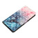 iPhone 16 Plus 3D Pattern Leather Phone Case - 3D Pink Blue Marble