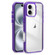 iPhone 16 Plus Acrylic Hybrid TPU 3-in-1 Airbag Shockproof Phone Case - Purple