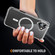 iPhone 16 Plus Airbag Magsafe PC Hybrid TPU Phone Case - Transparent